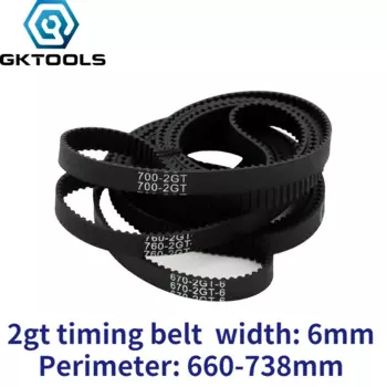Резиновый ремень ГРМ GKTOOLS C-13 2GT 6 мм