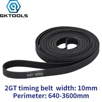 Резиновый ремень ГРМ GKTOOLS GT2 10 мм