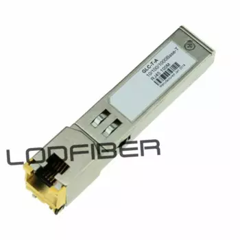 GLC-TA совместим с 10/100/1000BASE-T SFP, медный, 100m трансивер