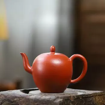 Глиняный Чайник Dahongpao для домашнего пивоварения с красивым плечом, чайный набор кунг-фу из фиолетовой глины, маленький чайник, 240 куб. См