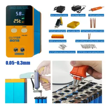 DIGISIX GLITTER 801B Импульсный аппарат точечной сварки 11,6 кВт 500А