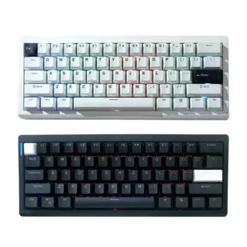 GMK61 75% Механическая игровая клавиатура BT5.0/2,4 ГГц/USB C с программируемой подсветкой