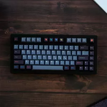 GMK Code PBT Keycap 129 клавиш Cherry Profile Сублимированные персонализированные колпачки для клавиш Cherry MX Switch игровая механическая клавиатура