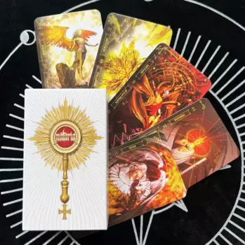 Goetia tarot в темноте Таро настольные игры английский для новой версии tarot карты