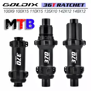 GOLDIX M370 MTB Hub храповая трещотка 36T 28 отверстий Центральный замок дисковый тормоз прямой тянуть MTB Hub Thru/QR 148 мм 141 мм для SHIMANO SRAM