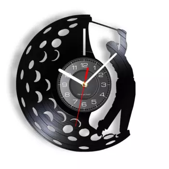 Настенные часы из винила The Vinyl Clock