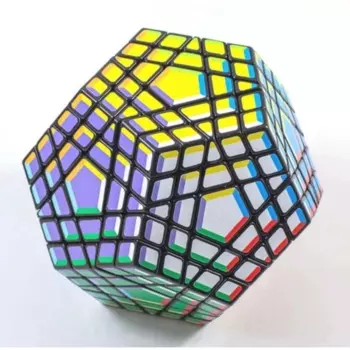 Головоломка Calvin's 3x 3 Кубик Megaminx Super Megaminx Black Body Super Gigaminx Black Body 3x3 волшебный куб детская развивающая игрушка