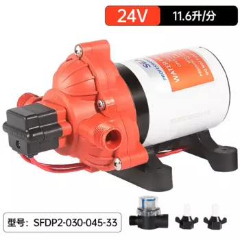 Горячая Распродажа водяной насос 3 GPM 45 PSI DC, диафрагменный насос, морской домов на колесах, лодочный насос