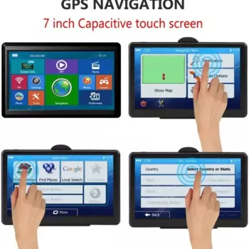 GPS-навигатор Veclumin автомобильный, 7 дюймов, 8 + 256 м, многофункциональный сенсорный экран, карта IGO поставляется с языком и голосом, Gps-навигация