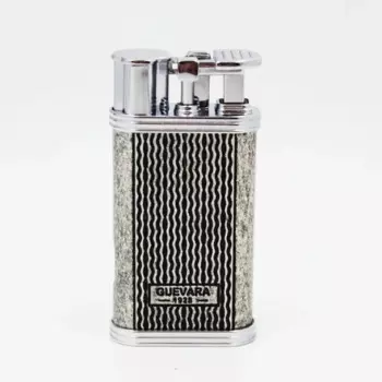 Guevara винтажная ретро ветрозащитная зажигалка для сигар с одним струйным синим пламенем, антикварные зажигалки для мужчин, подарок, аксессуары для курения