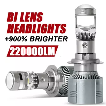 H4 H7 BI Led проектор линзы H11 9005 HB3 9006 HB4 Hi/Lo Beam автомобиля фары лампы Canbus для автомобиля / мотоцикла 12V 26000LM LHD
