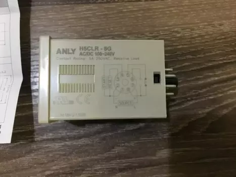 H5CLR-8 ANLY ограниченное реле H5CLR-8G 0,001 s-9999h 100-240v многофункциональный таймер