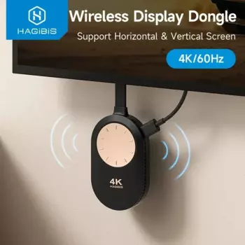 Hagibis беспроводной HDMI-совместимый адаптер для дисплея 4K @ 60 Гц, беспроводной удлинитель для ноутбука, ПК, смартфона, проектора HDTV, iOS