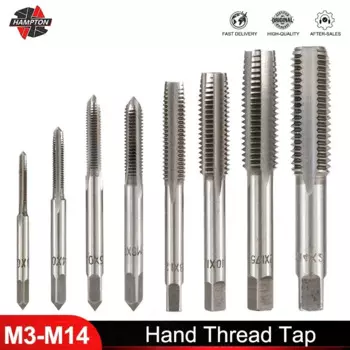 Метчик для резьбы xcan M3 M4 M5 M6 M7 M8 M10 M12 M14