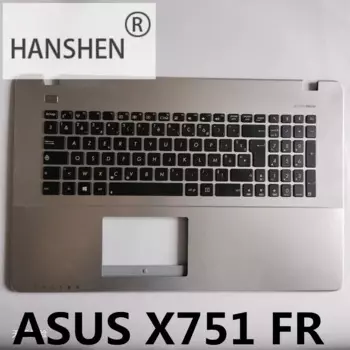 HANSHEN GR FR RU UK для Asus A751 X751LD K750J K751l X751 R752, клавиатура c-shell с одним сенсорным экраном