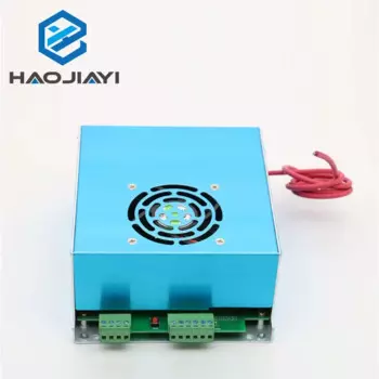 HAOJIAYI 50 Вт CO2 лазерный источник питания 3A выход для лазерной трубки 45-50 Вт CO2 лазерная гравировка режущая машина