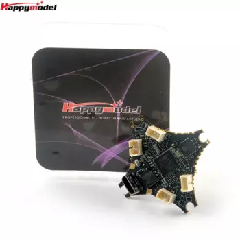 HappyModel SuperX HD ELRS 1-2S AIO Контроллер полета Встроенный 12A ESC UART ELRS V3 RX для ходьбы Mobula6 HDZero Moblite7