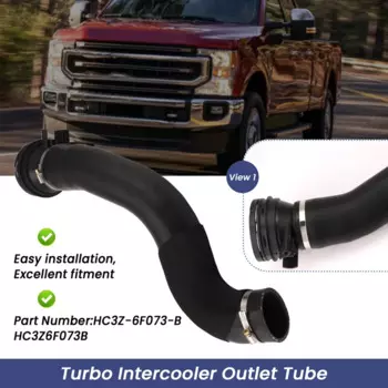 HC3Z6F073B Автомобильный турбоинтеркулер Выходная трубка для Ford Super Duty 2017-2019 HC3Z-6F073-B