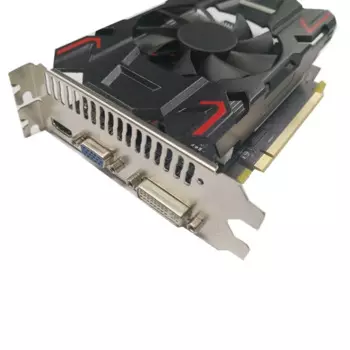 HD6700 для видеокарты AMD 1G GDDR5 700 бит 1000 МГц/2,0 МГц HD + VGA + DVI интерфейс PCI-E X16 игровая видеокарта для настольных ПК
