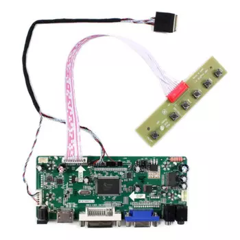 HD MI VGA, HDMI, DVI ЖК-дисплей контроллер подходит для 13,3 "HV133WX1 100 12,1" ЖК-дисплей Дисплей HV121WX5-100 HV121WX-110 HV121WX6-111 HV121WX6-100 и т. д