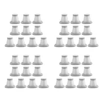 Hepa фильтр противопылевой HEPA-фильтр для запасных частей для Xiaomi Deerma DX118C DX128C портативный пылесос 40 шт.
