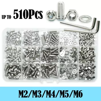 Комплект крепежных винтов YMAX M2 M2.5 M3 M4 M5 M6
