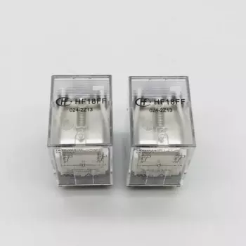 HF18FF-024-2Z13 8pin 7A250VAC pin Реле