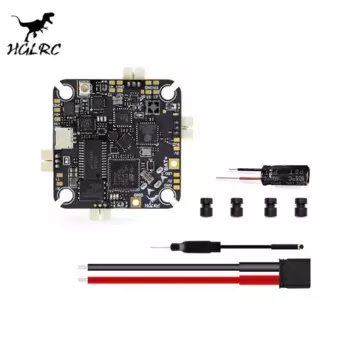 HGLRC SPECTER F411 12A AIO 2-4S Контроллер полета ExpressLRS 2.4G Приемник 400 мВт Vtx 12A 4в1 ESC Для RC FPV Фристайл БПЛА Запчасти