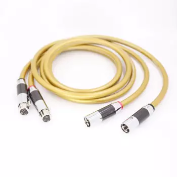 HI-End 5C медный кабель HIFI XLR Pure OCC HIFI Dual XLR кабель для соединения типа «Папа-мама»