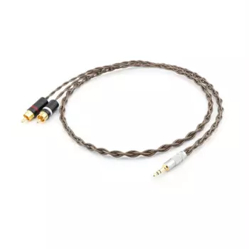 HI-End Odin посеребренный 2RCA аудиокабель для 3,5 мм штекера Аудио Видео кабель HIFI