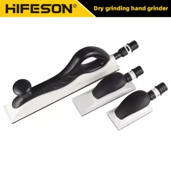 HIFESON 125/198/400 мм ручной шлифовальный блок, доска для сухой шлифовки, ручной абразивный блок 70 мм, ручная шлифовальная машина, прямоугольный вакуумный ремонт