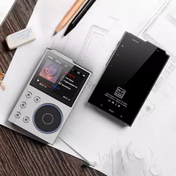 HiFi MP3-плеер 16 ГБ памяти 2,4-дюймовый экран DSD без потерь Цифровой аудио музыкальный плеер высокого разрешения Walkman поддерживает до 256 ГБ