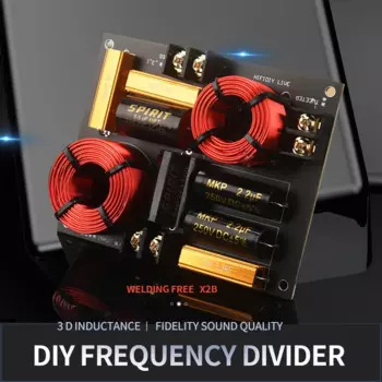 HIFIDIY Hi-Fi 2WAY 2 динамик (твитер + бас) динамик s аудио кроссовер с делителем частоты фильтры X2B