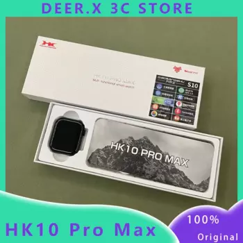 Hk10 Pro Max Смарт-часы Bluetooth Мониторинг кислорода в крови Gpt G-сенсор Nfc Компас 1 ГБ Местный фотоальбом Музыкальные спортивные часы