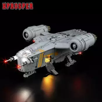 Hprosper 5V светодиодный для 75331 "Звездные войны, декоративная лампа бритвенного Креста с батарейным отсеком (конструкторы Lego в комплект не входят)