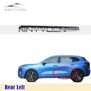 Хромированная лента для передней и задней двери для GMW Haval Jolion Hover Jolion 2021 22 23 нарядная лента для бампера с защитой от царапин