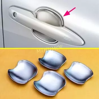 Хромированная защитная накладка на дверную ручку для Toyota Yaris Cross 2021 2022 2023, аксессуары