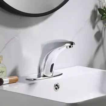 Хромированный автоматический сенсорный адаптер для водопроводного крана устройство экономии воды