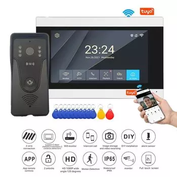 HSmart HD 7-дюймовый Wi-Fi видеодомофон