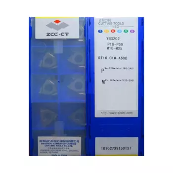 HUAZHICHUN RT16.01W-A60B YBG202 карбидный токарный станок с ЧПУ резьбовые Токарные Вставки для резьбового токарного инструмента