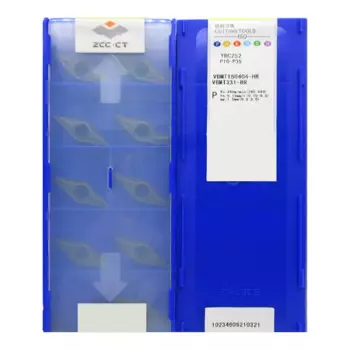 HUAZHICHUN VBMT160404-HR YBC252 карбидный токарный станок с ЧПУ резьбовые Токарные Вставки для резьбового токарного держателя инструмента