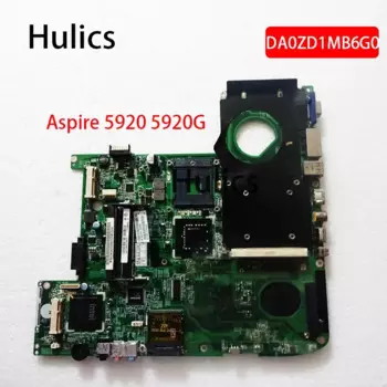 Hulics используется MBAGW06001 MBAGW06002 материнская плата для ноутбука Acer Aspire 5920 5920G материнская плата DA0ZD1MB6G0 основная плата