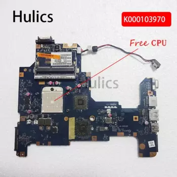 Hulics Used K 000103970 Материнская плата для Toshiba Satellite L670D L675D NALAE U01 LA-6053P, основная плата