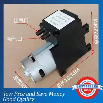 HY-V2 3 шт. DC12V мембранный вакуумный насос 12л/мин мини воздушный насос