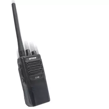 HYDX C108 Профессиональный FM-трансивер 5 Вт UHF 400-470 МГц Водонепроницаемый DTMF скремблер VOX Монитор прочный HAM Двустороннее радио