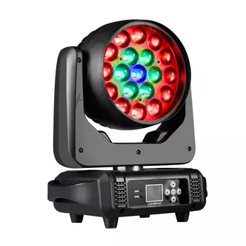 HYULIGHTS 19x15Вт RGBW 4в1 Светодиодный прожектор для сцены