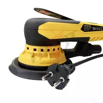 HYVST Орбитальная шлифовальная машина KS-02-150-5.0/KS-02-150-2.5-yellow 350 Вт