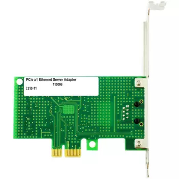 I210-T1 PCI-Ex1 Гигабитная однопортовая серверная сетевая карта I210AT Чип Проводная сетевая карта для настольных ПК
