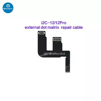i2C MC15 Face ID Матричный чип Точечный проектор для iPhone X-15 Pro Max/ipad Pro Face ID Ремонт Матричный гибкий кабель без пайки