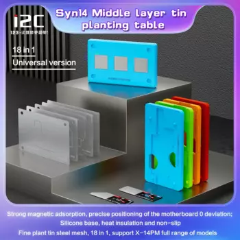 i2C Syn14 Средний слой оловянного посадочного стола 18 в 1, материнская плата X-14Pro Max, промежуточная сетка, магнитное основание, модульное расширение